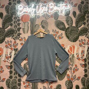 Vince Light Blue Long Sleeve Shirt - Size XL